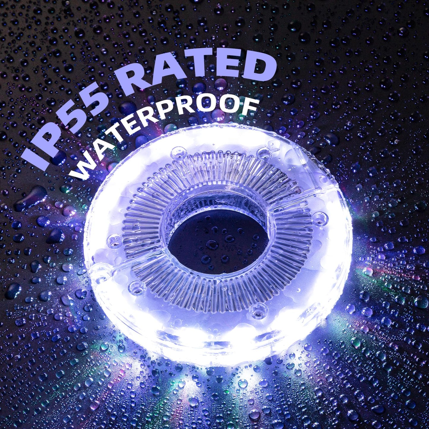 LED-pyörävalo – Ei käytettäväksi julkisilla teillä. ROCKBROS