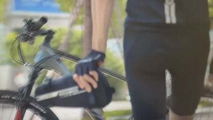 ROCKBROS B75 Polkupyörän runkolaukku Triangle Bag 1.2L Musta