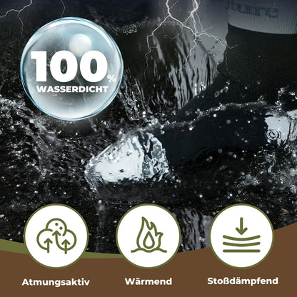 Vedenpitävät pyöräilysukat, hengittävät, unisex, Quantature