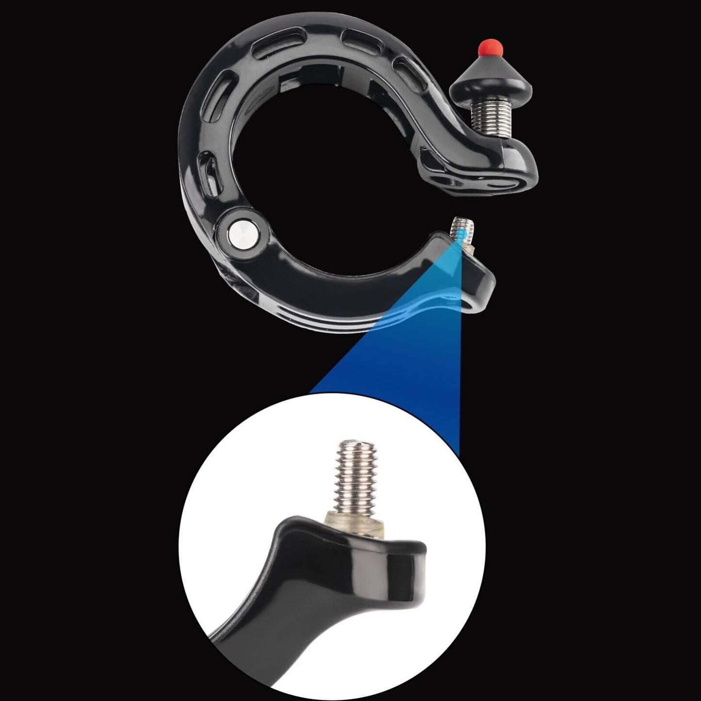 100dB piilotettu polkupyörän soittokello, sateenkestävä ja ruostumaton, ROCKBROS