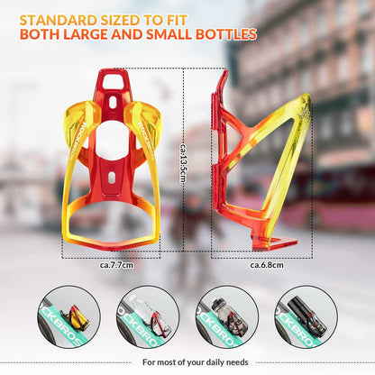 35 g kevyt PC-polkupyörän pulloteline ROCKBROS