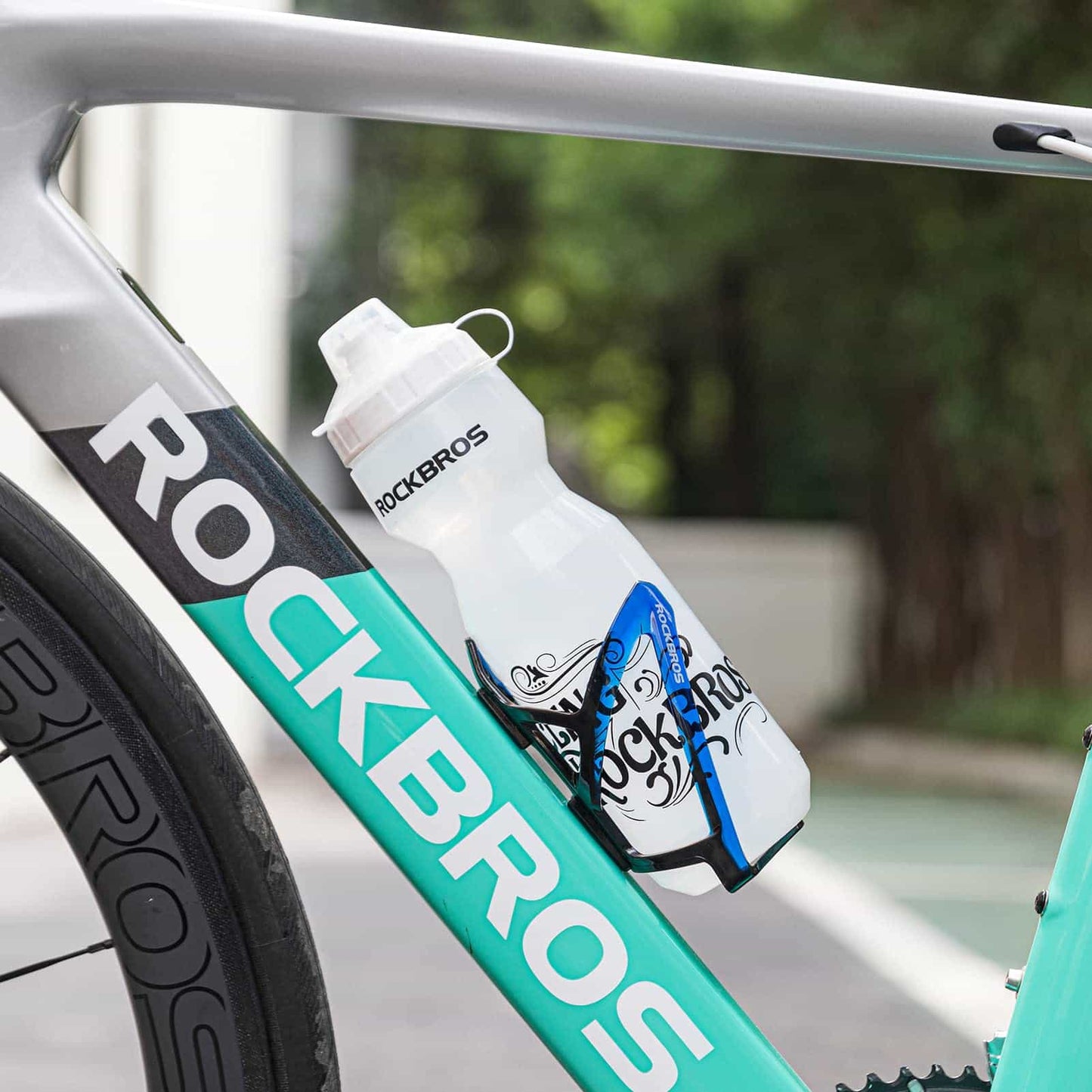 35 g kevyt PC-polkupyörän pulloteline ROCKBROS