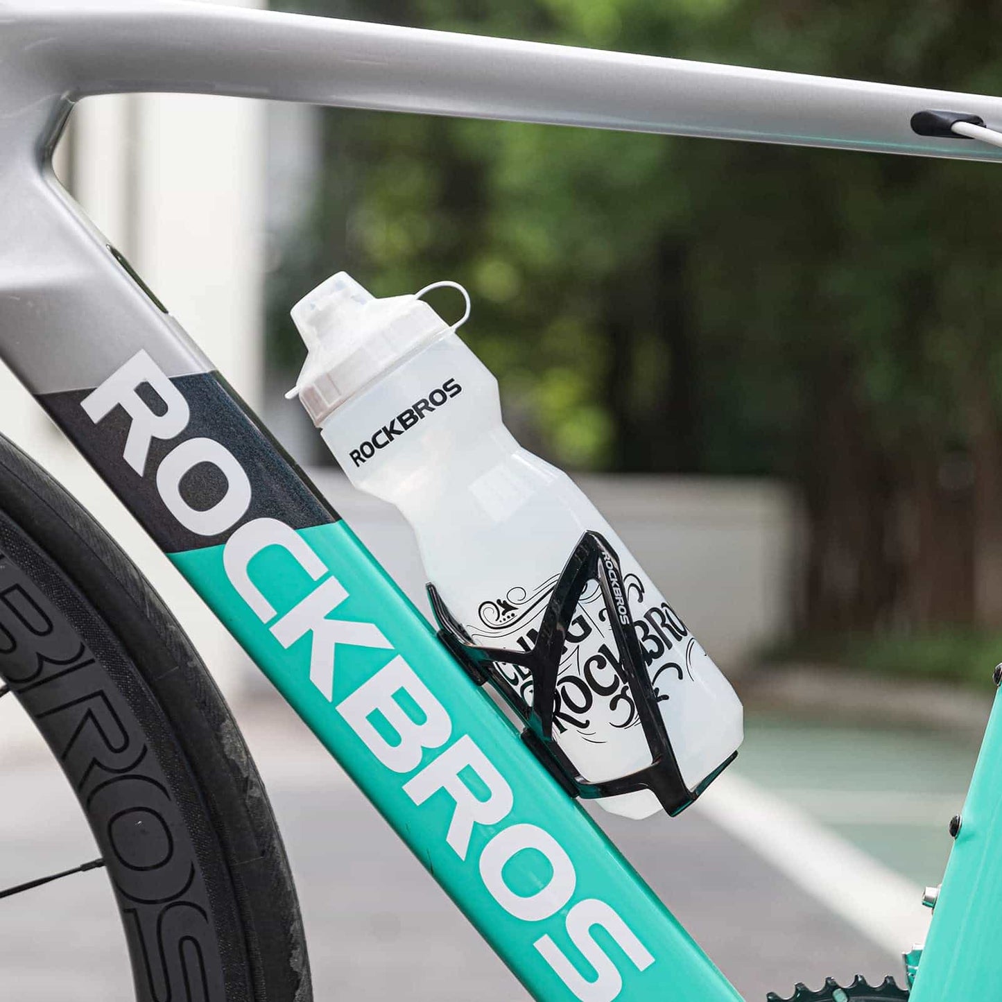 35 g kevyt PC-polkupyörän pulloteline ROCKBROS