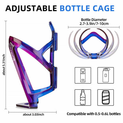 35 g kevyt PC-polkupyörän pulloteline ROCKBROS