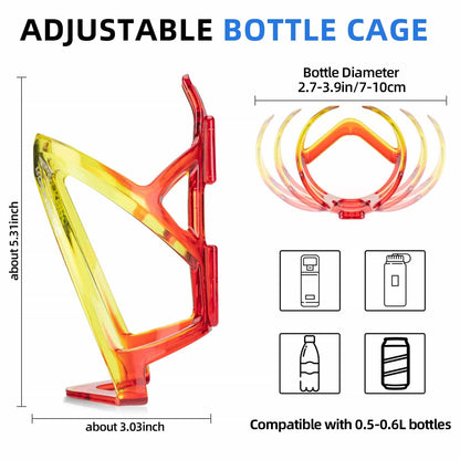 35 g kevyt PC-polkupyörän pulloteline ROCKBROS