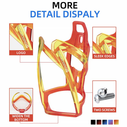 35 g kevyt PC-polkupyörän pulloteline ROCKBROS