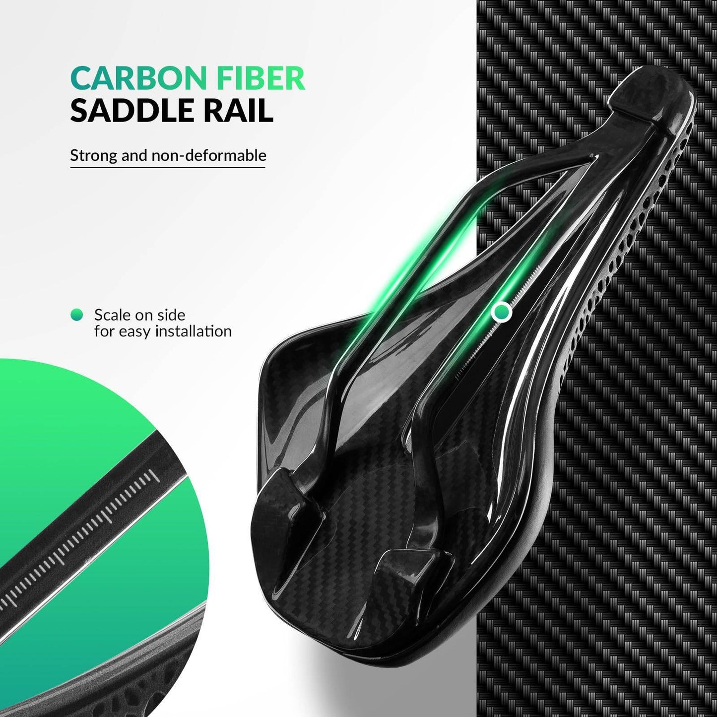 3D-tulostettu hiilikuituinen maantiepyörän satula, ultrakevyt, iskuja vaimentava, ergonominen, ROCKBROS