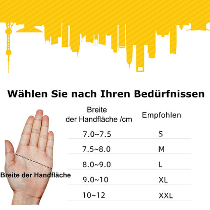 Liukumattomat ratsastuskäsineet heijastavilla puolisormilla, koot S-XXL, ROCKBROS