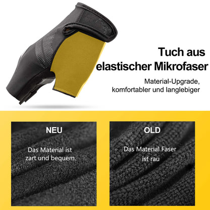 Liukumattomat ratsastuskäsineet heijastavilla puolisormilla, koot S-XXL, ROCKBROS