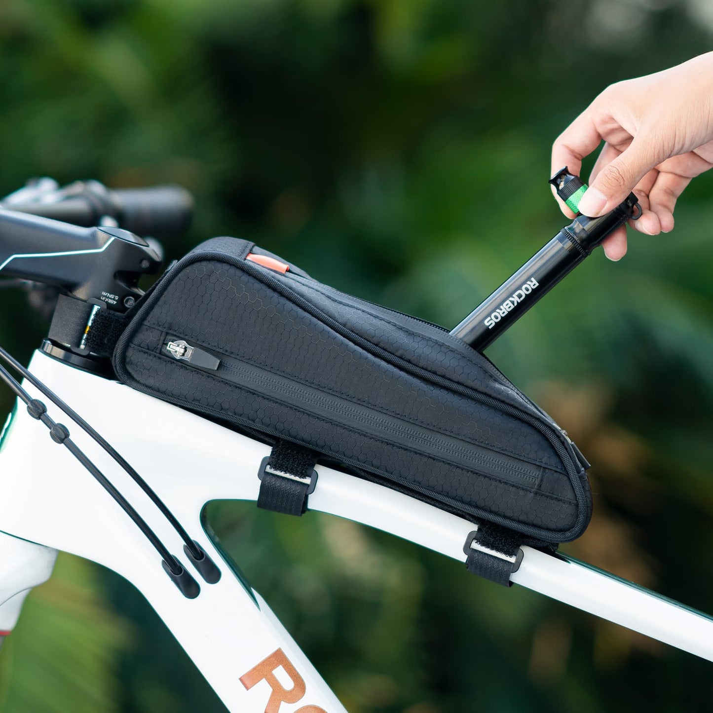 CO2 polkupyörän pumppu 110 PSI alumiininen minipumppu musta ROCKBROS