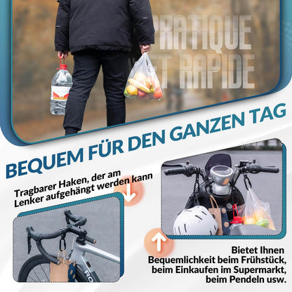 Monitoiminen polkupyörän sulkurengas kestävällä hihnalla ROCKBROS