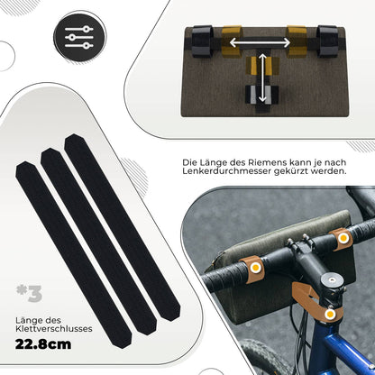 Polkupyörän ohjaustankolaukku, polkupyörälaukku, polkupyöräkori, 6 väriä, noin 1,3 l, ROCKBROS