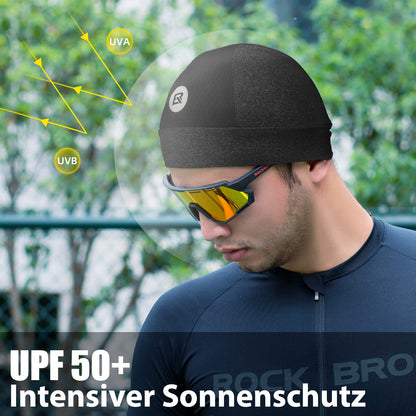 Kesäinen pyöräilylippis, UV-suojalla varustettu juoksuliivi, miesten, 50-64 cm, ROCKBROS