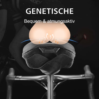 Polkupyörän satulansuoja geelisatulasuoja musta ROCKBROS