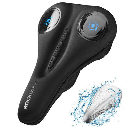 Polkupyörän satulansuoja geelisatulasuoja musta ROCKBROS