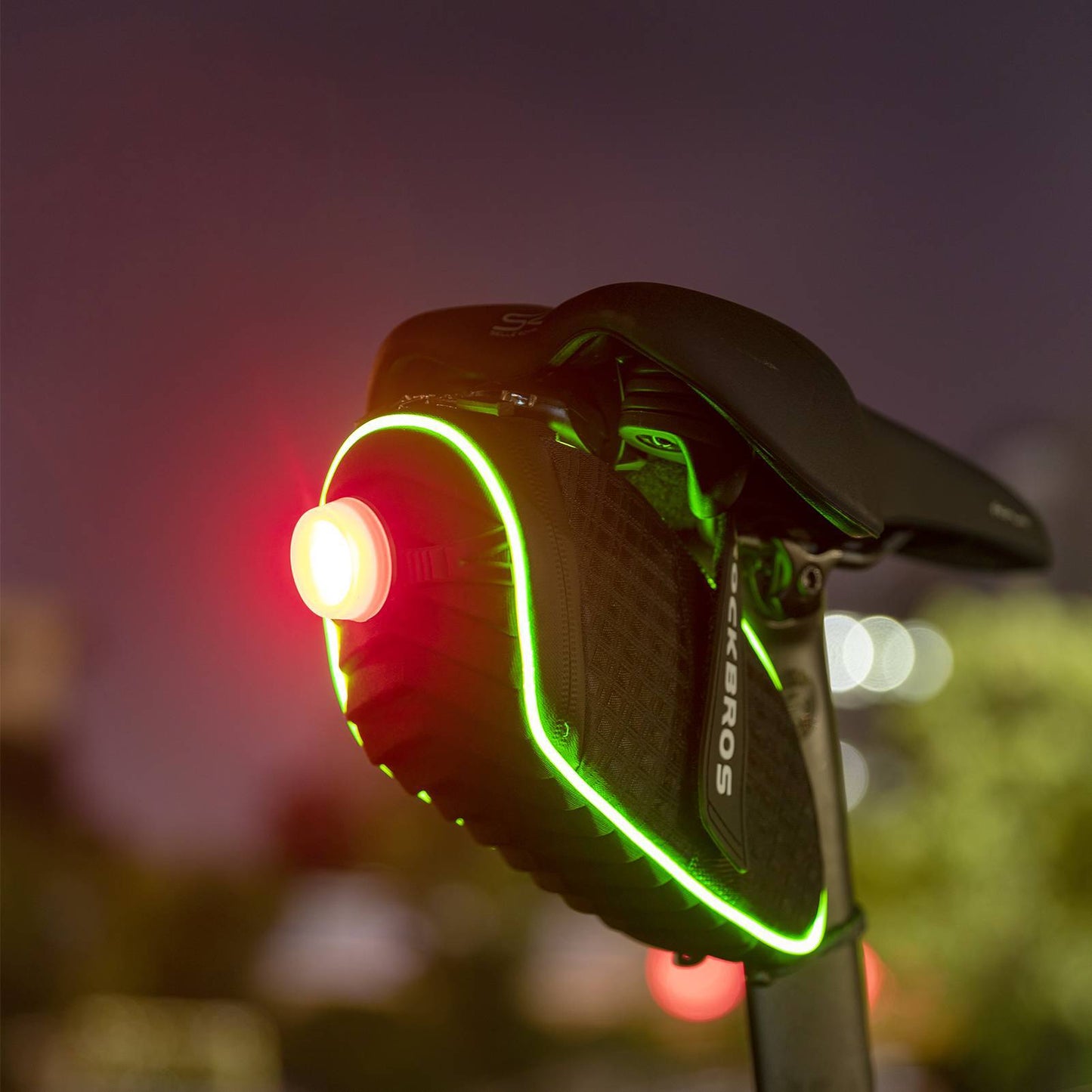 Polkupyörän satulalaukut, työkalulaukku heijastavilla nauhoilla, 1L, ROCKBROS