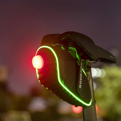 Polkupyörän satulalaukut, työkalulaukku heijastavilla nauhoilla, 1L, ROCKBROS