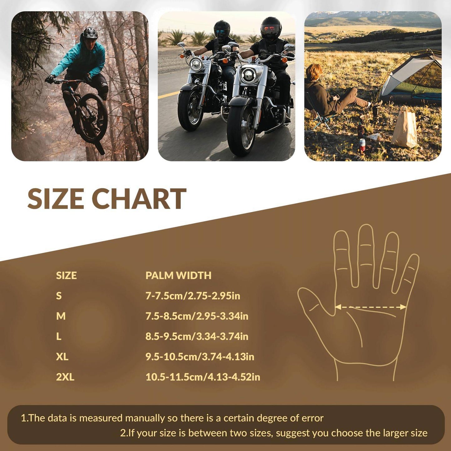 Pyöräilyhanskat Lämpimät tuulenpitävät kokosormiset urheiluhanskat ROCKBROS