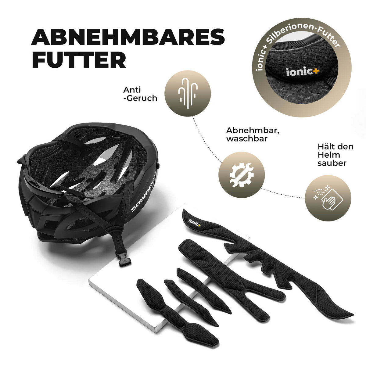 ROCKBROS pyöräkypärä Magneettinen irrotettava MTB-kypärä visiirillä