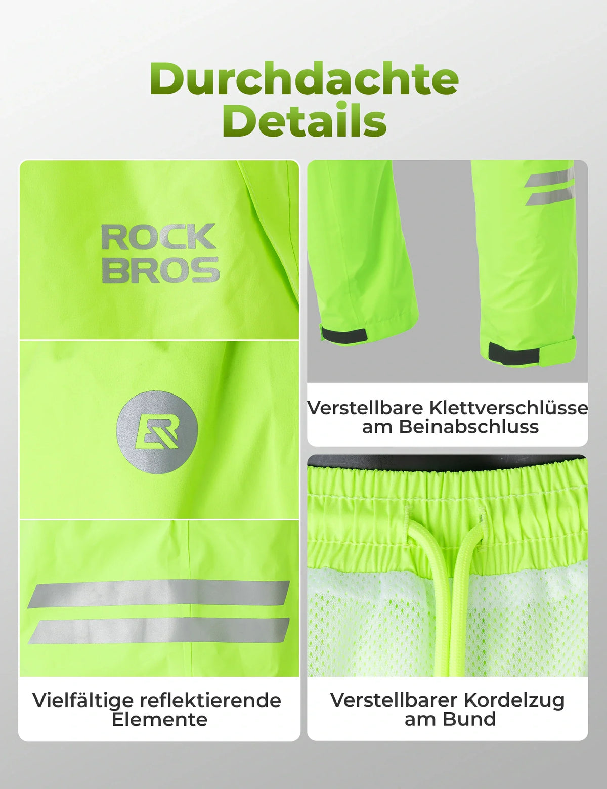 ROCKBROS pyöräilyhousut miehet pitkät vedenkestävät