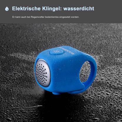 Elektroninen polkupyörän soittokello, IPX4-vedenpitävä, ROCKBROS