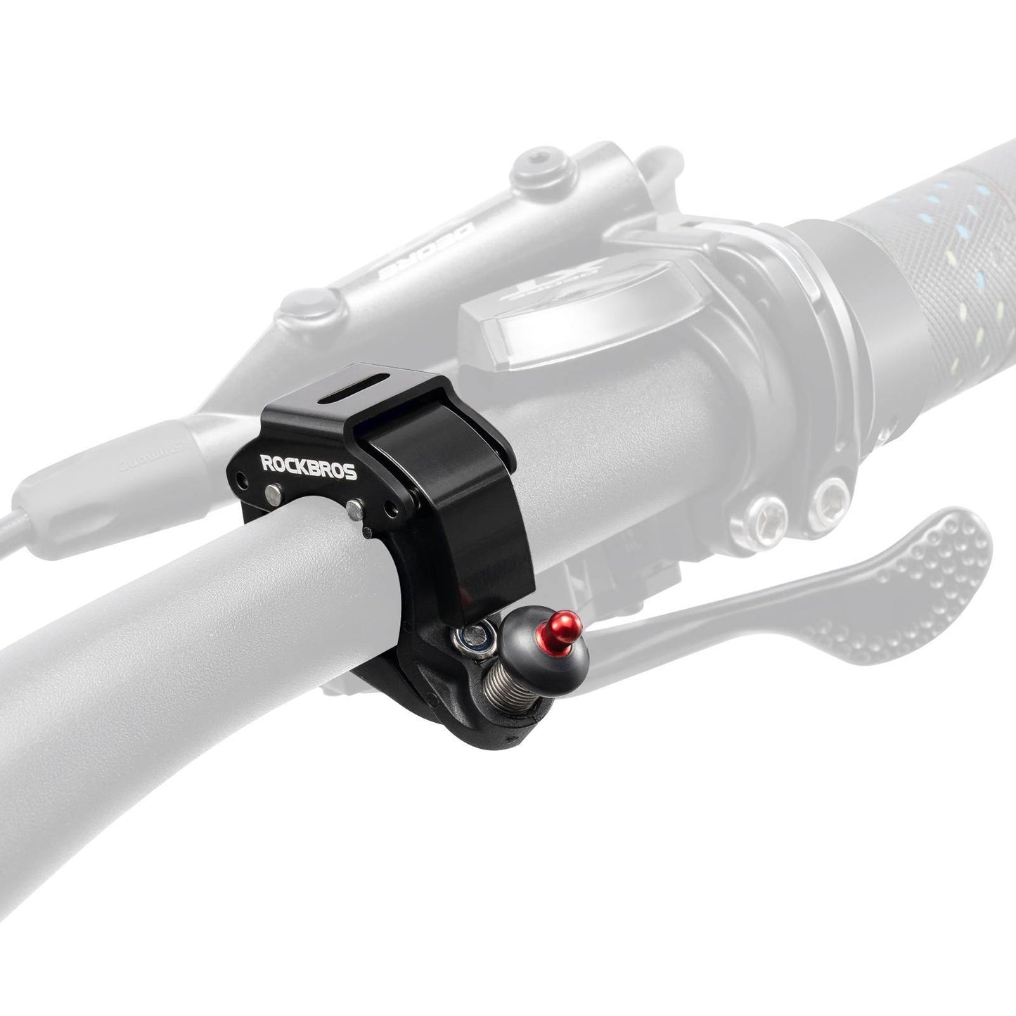 Polkupyörän soittokello, 100 dB äänekäs, innovatiivinen minikokoinen polkupyörän soittokello, ROCKBROS