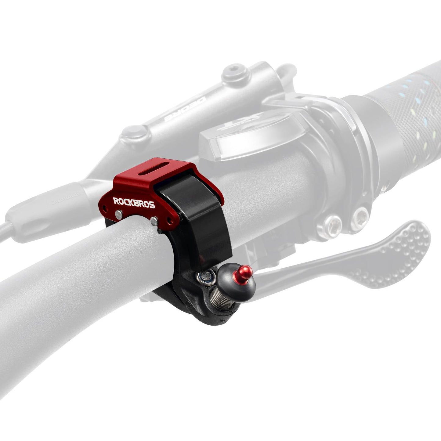 Polkupyörän soittokello, 100 dB äänekäs, innovatiivinen minikokoinen polkupyörän soittokello, ROCKBROS