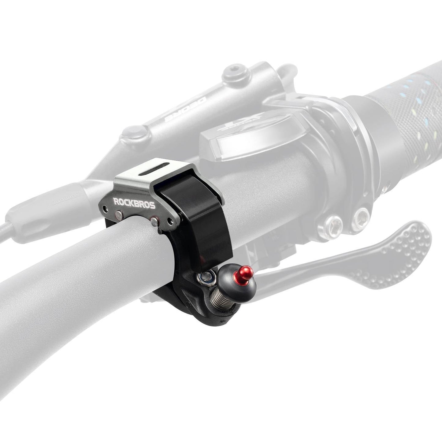 Polkupyörän soittokello, 100 dB äänekäs, innovatiivinen minikokoinen polkupyörän soittokello, ROCKBROS