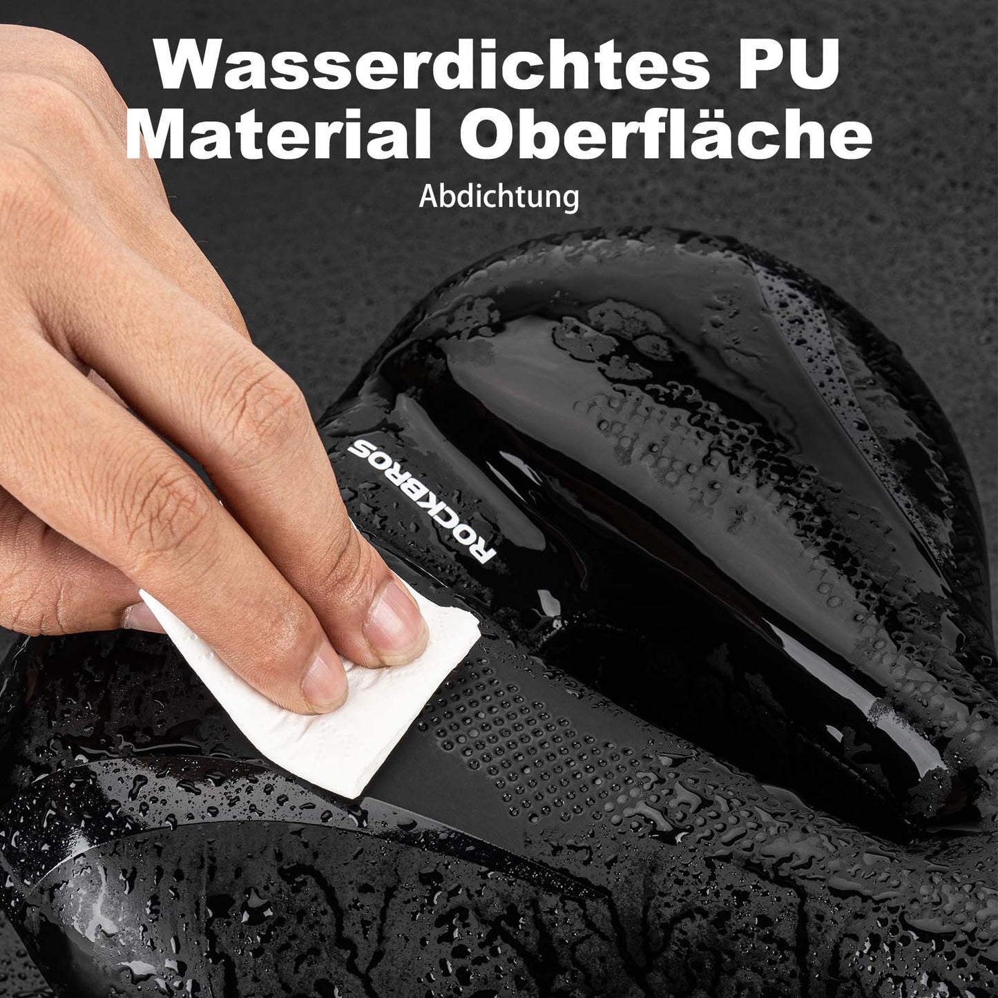 Polkupyörän satula Muistivaahto Hengittävä geelisatula ROCKBROS