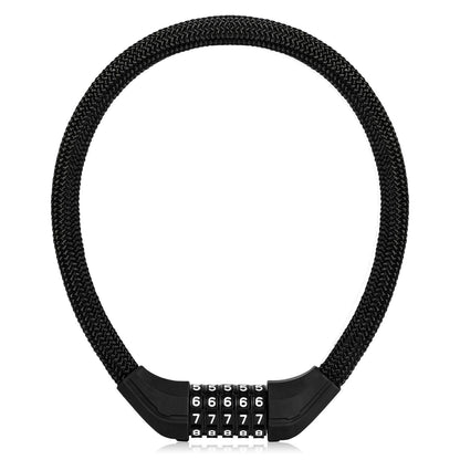 5-numeroinen yhdistelmä polkupyörän lukko ROCKBROS