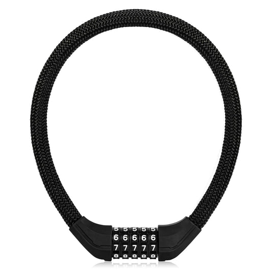 5-numeroinen yhdistelmä polkupyörän lukko ROCKBROS