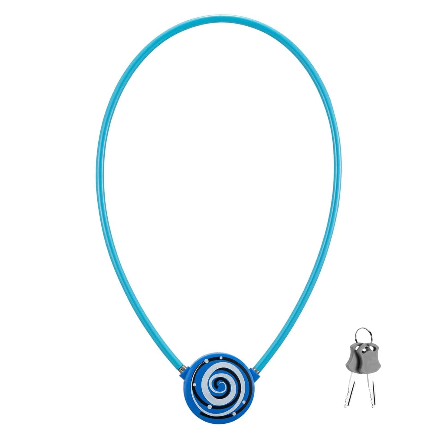 Lasten polkupyörän lukko 69 cm, 2 avainta, ROCKBROS