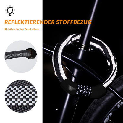 Polkupyörän lukon yhdistelmälukko 19 mm paksu ROCKBROS