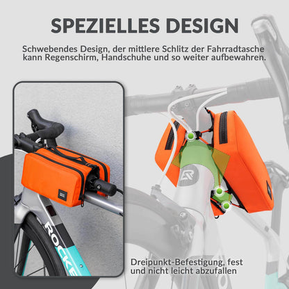 Polkupyörän runkolaukku olkahihnalla, yläputken laukku ROCKBROS