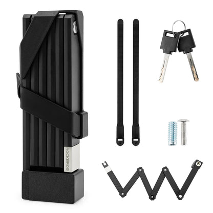 Taittuvan pyörän lukko kiinnikkeellä ROCKBROS