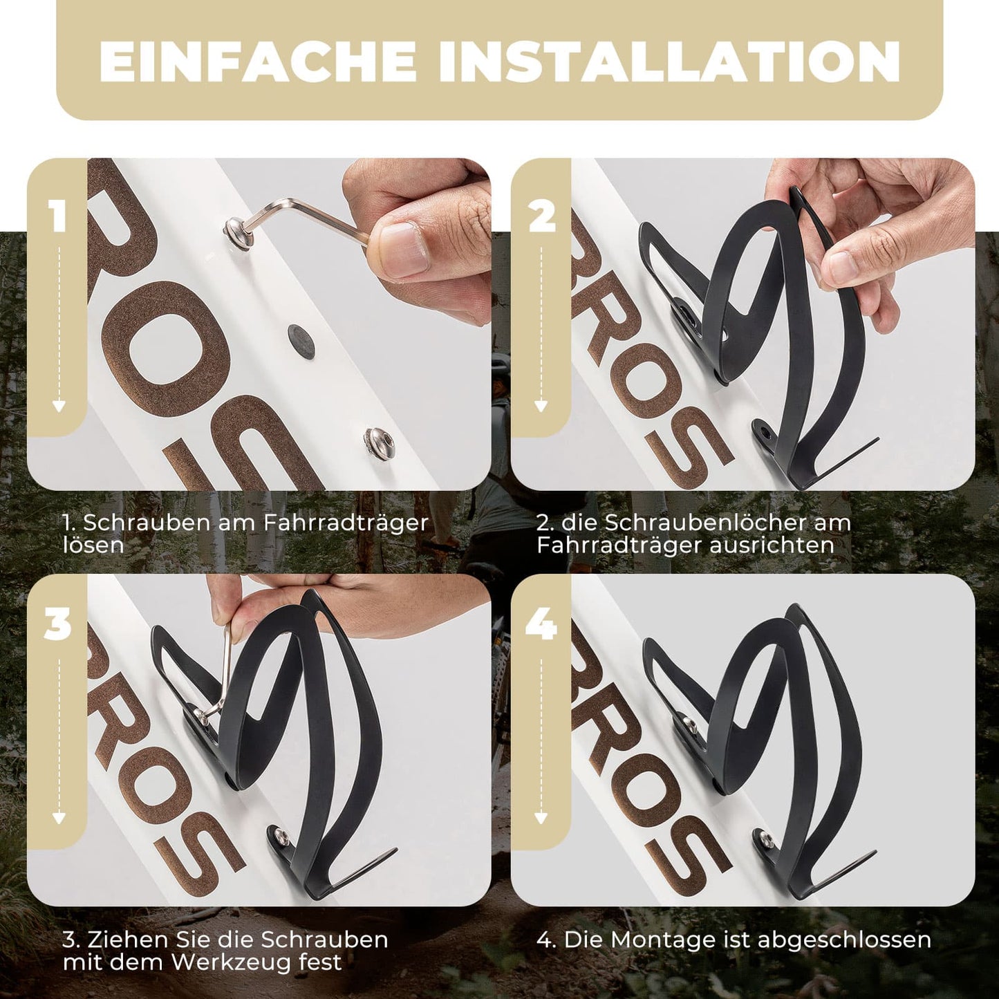 Pullopidike polkupyörän lisävaruste polkupyörän kevyt juomatelineen kiinnike ROCKBROS