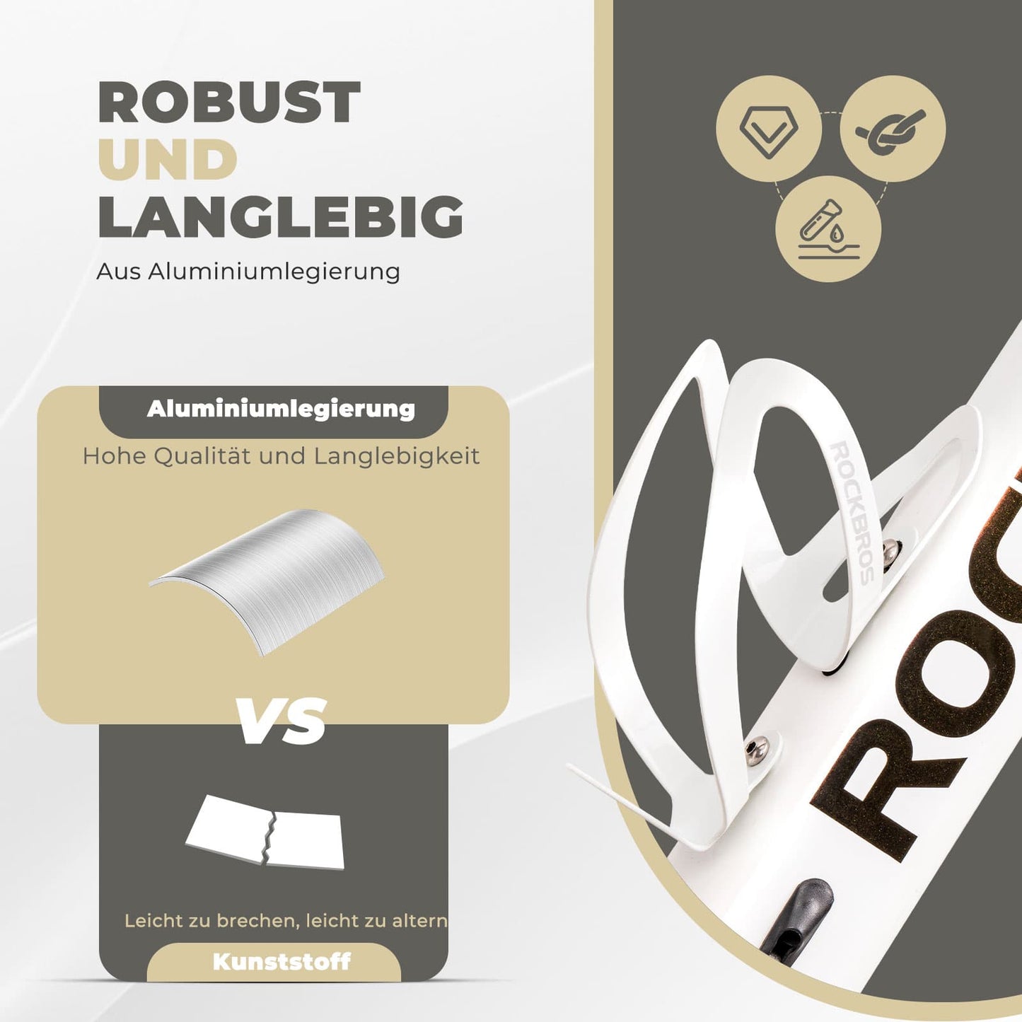 Pullopidike polkupyörän lisävaruste polkupyörän kevyt juomatelineen kiinnike ROCKBROS