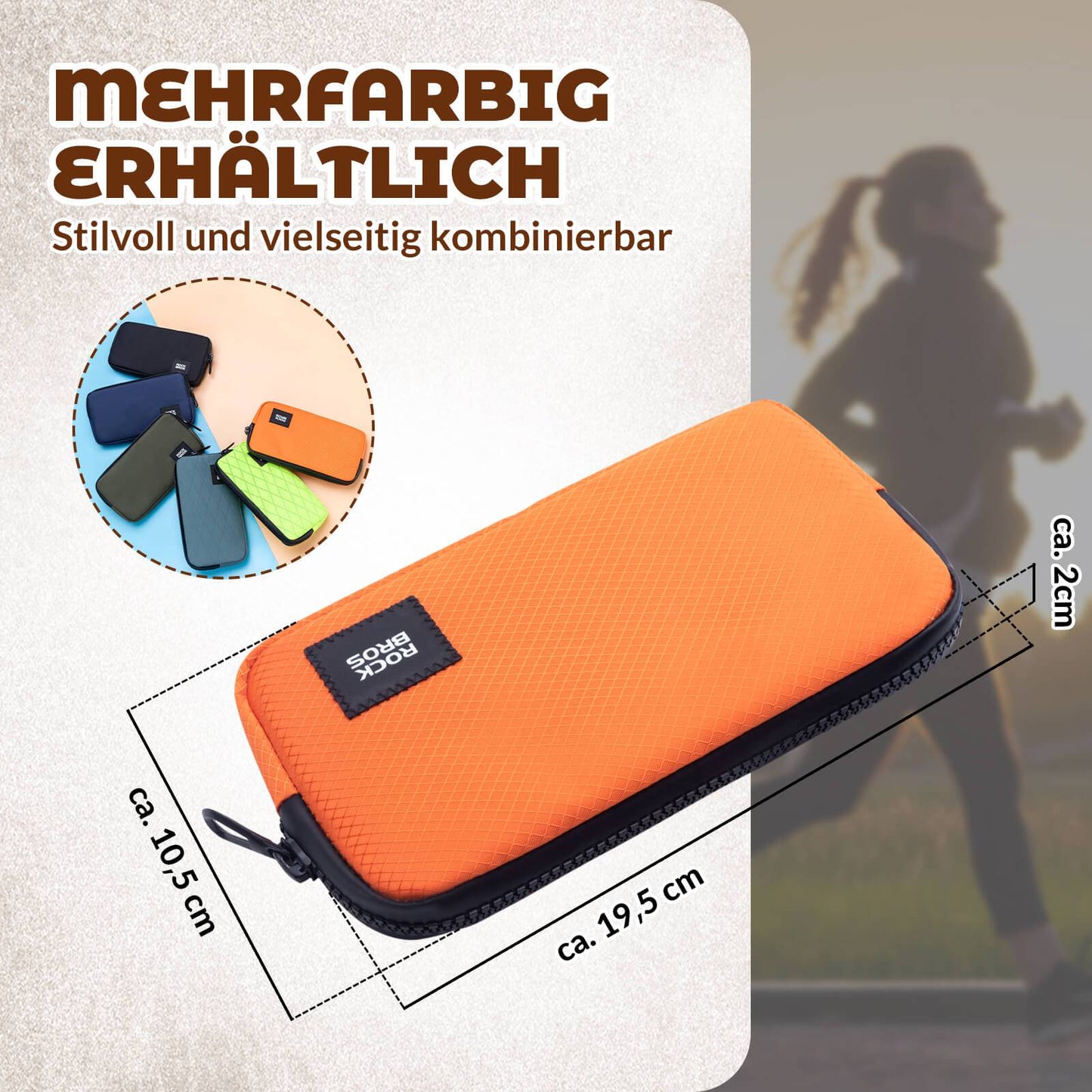 Lompakko, käsilaukku, kolikkokukkaro, puhelinkotelo luottokorteille ja avaimille, ROCKBROS