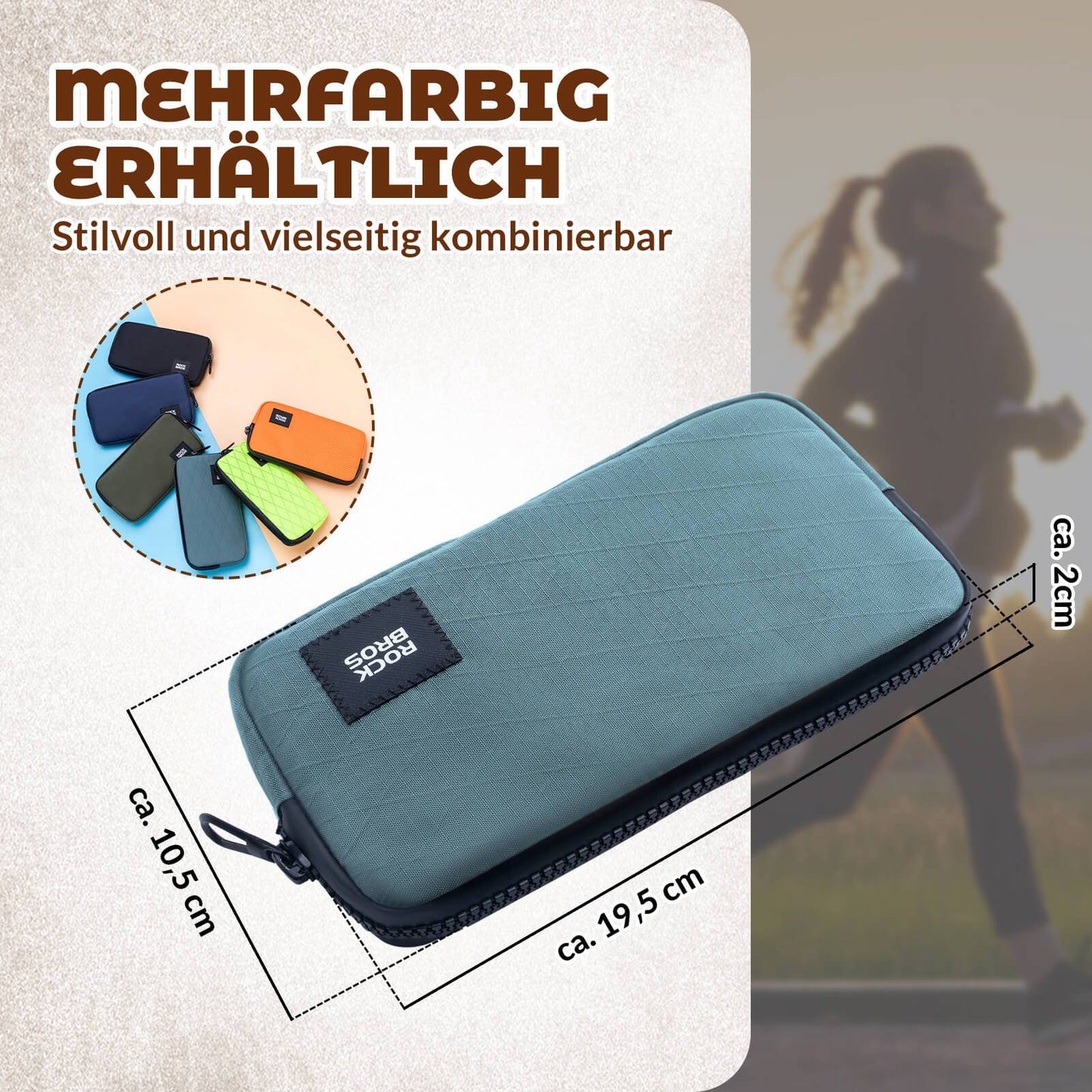 Lompakko, käsilaukku, kolikkokukkaro, puhelinkotelo luottokorteille ja avaimille, ROCKBROS