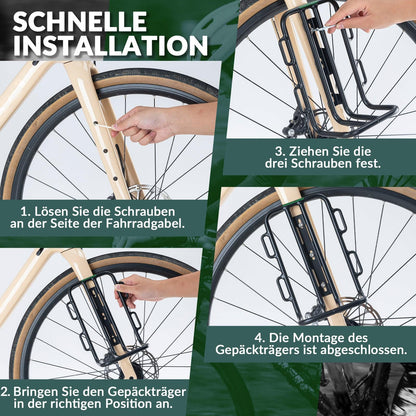 Etuhaarukan pyörätelinepussi, 2,7 l, vedenpitävä, ROCKBROS