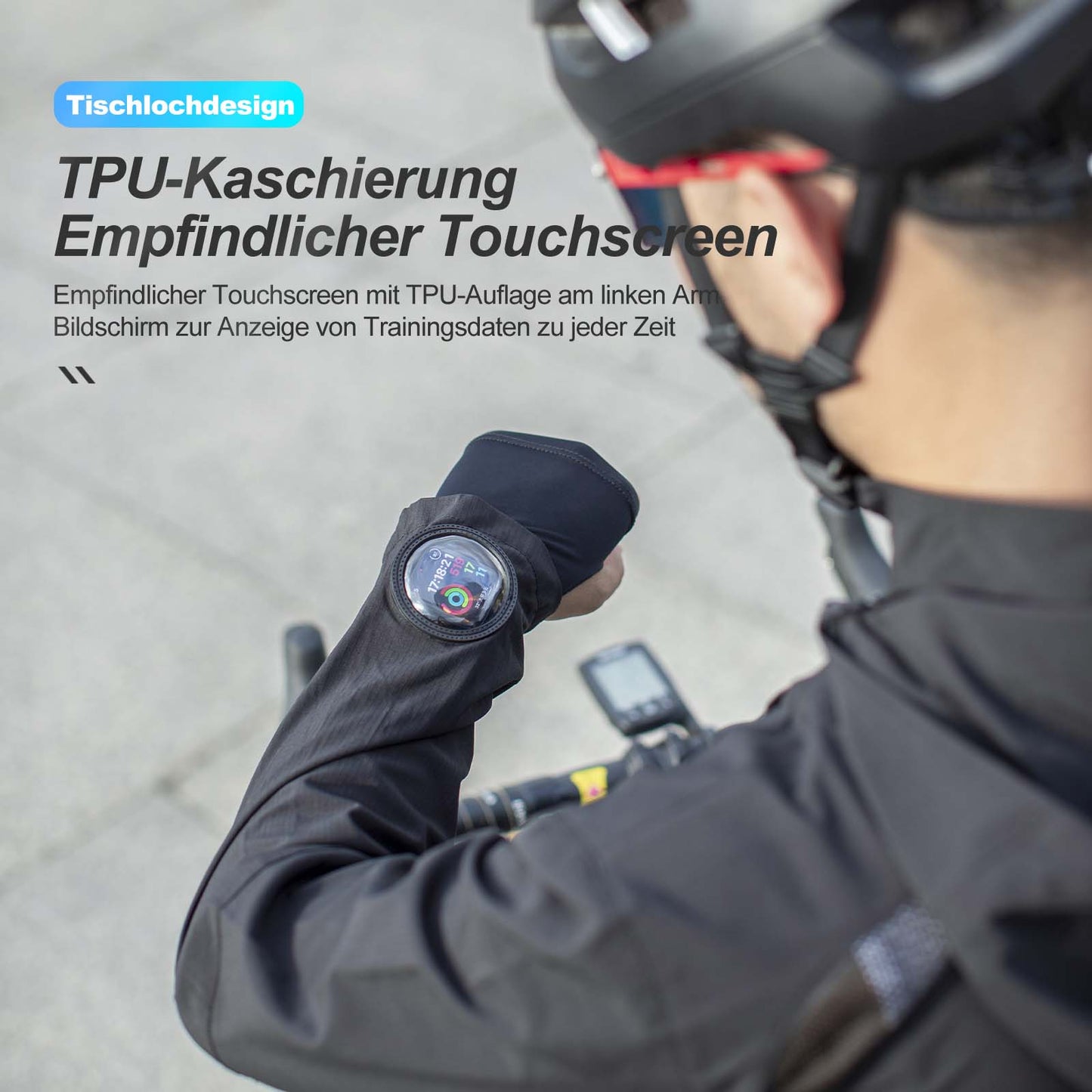 Miesten softshell-takki ja -housut hengittävä pyöräilyasu ROCKBROS