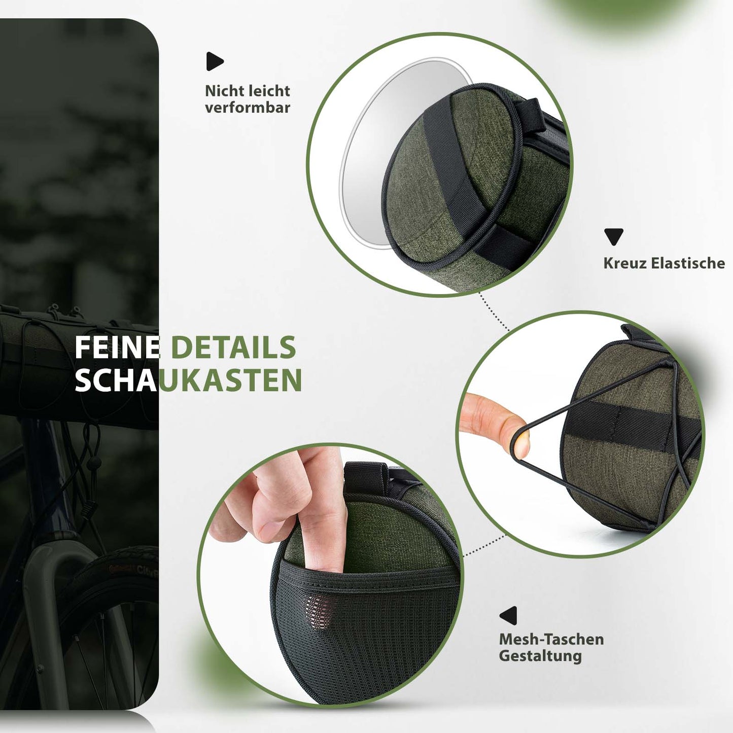 Ohjaustangon laukku, monitoiminen olkalaukku olkahihnalla, ROCKBROS