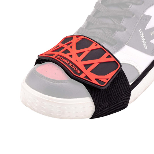 Moottoripyörän vaihteenvalitsimen tyyny, liukumaton vaihteenvalitsimen suojus, säädettävä kengänsuoja, moottoripyörän lisävaruste ROCKBROS