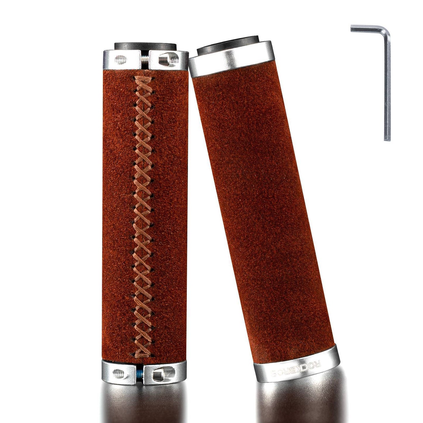 Maastopyörän kahvat Ergonominen ohjaustangon kahvat Liukumattomat 22 mm ROCKBROS -renkaille