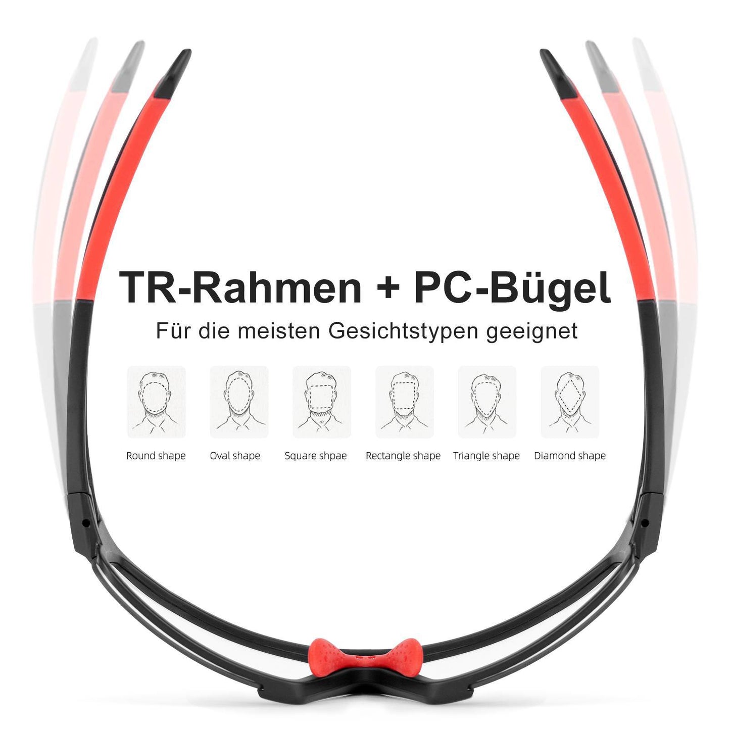 Fotokromiset aurinkolasit ulkoiluun, unisex, ROCKBROS