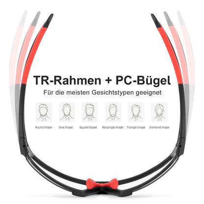 Fotokromiset aurinkolasit ulkoiluun, unisex, ROCKBROS