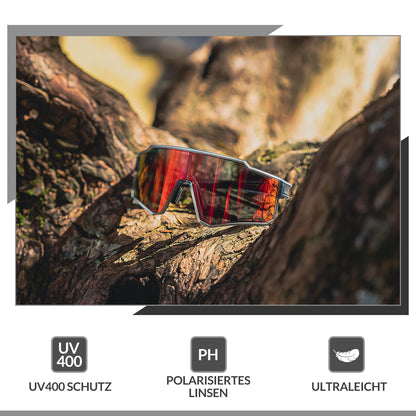 Polarisoidut pyöräilyaurinkolasit, urheiluaurinkolasit ulkoiluun, ROCKBROS