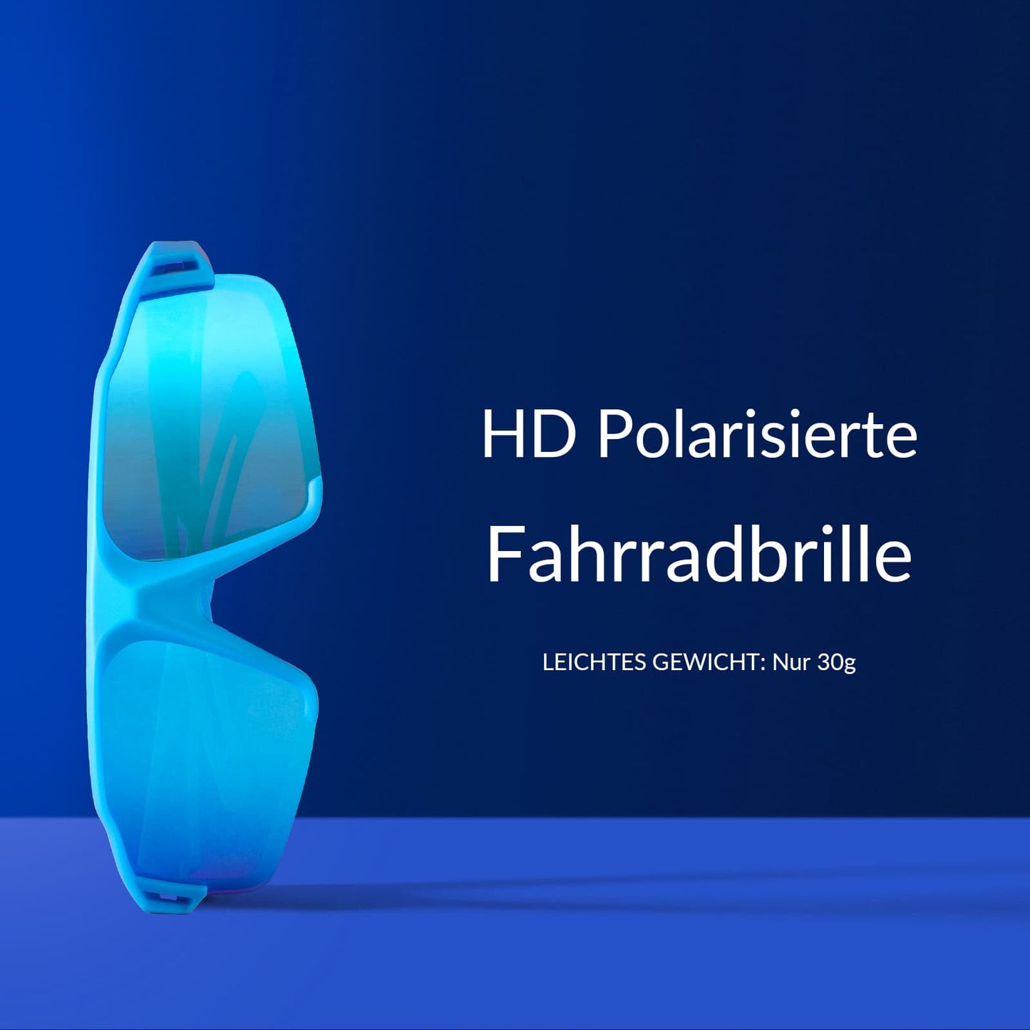 Polarisoidut aurinkolasit UV400-suojalla, vaaleansiniset, unisex, ROCKBROS