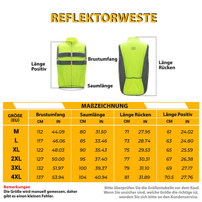 Heijastava ratsastusliivi, turvaliivi, fluoresoiva vihreä, ROCKBROS