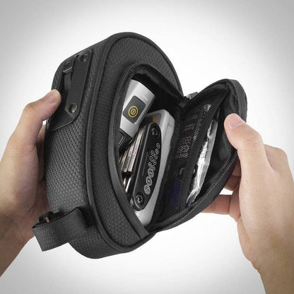 Satulalaukku pikalukolla, 1L, maastopyörälle, maantiepyörälle, taittopyörälle, ROCKBROS